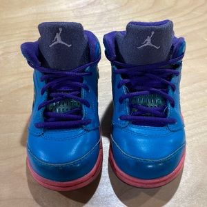 Toddler Jordan 5s shoes